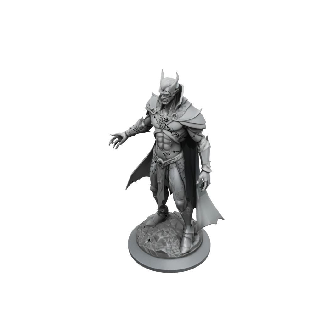 Low-Poly Vampire Lord