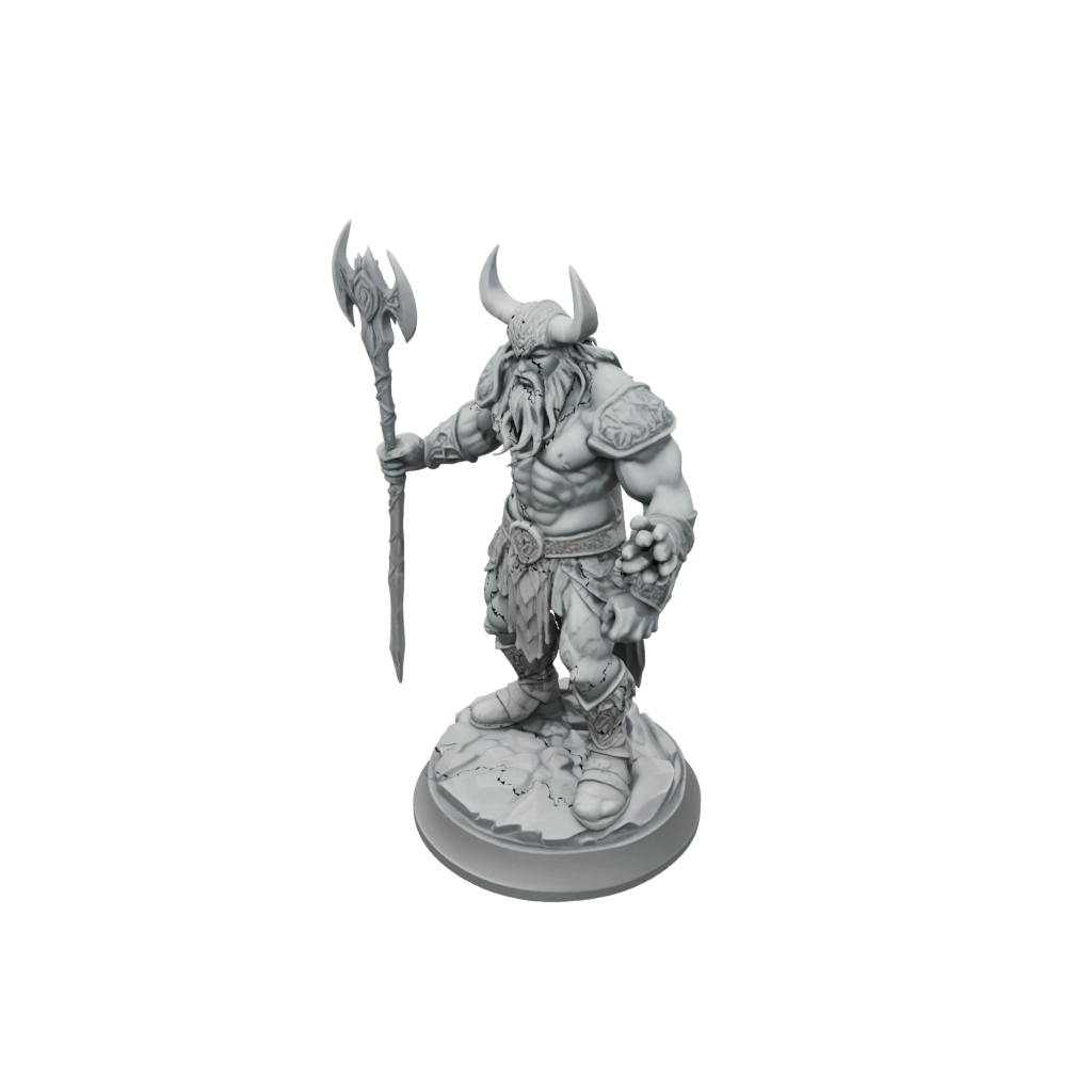 Low-Poly Frost Giant Jarl