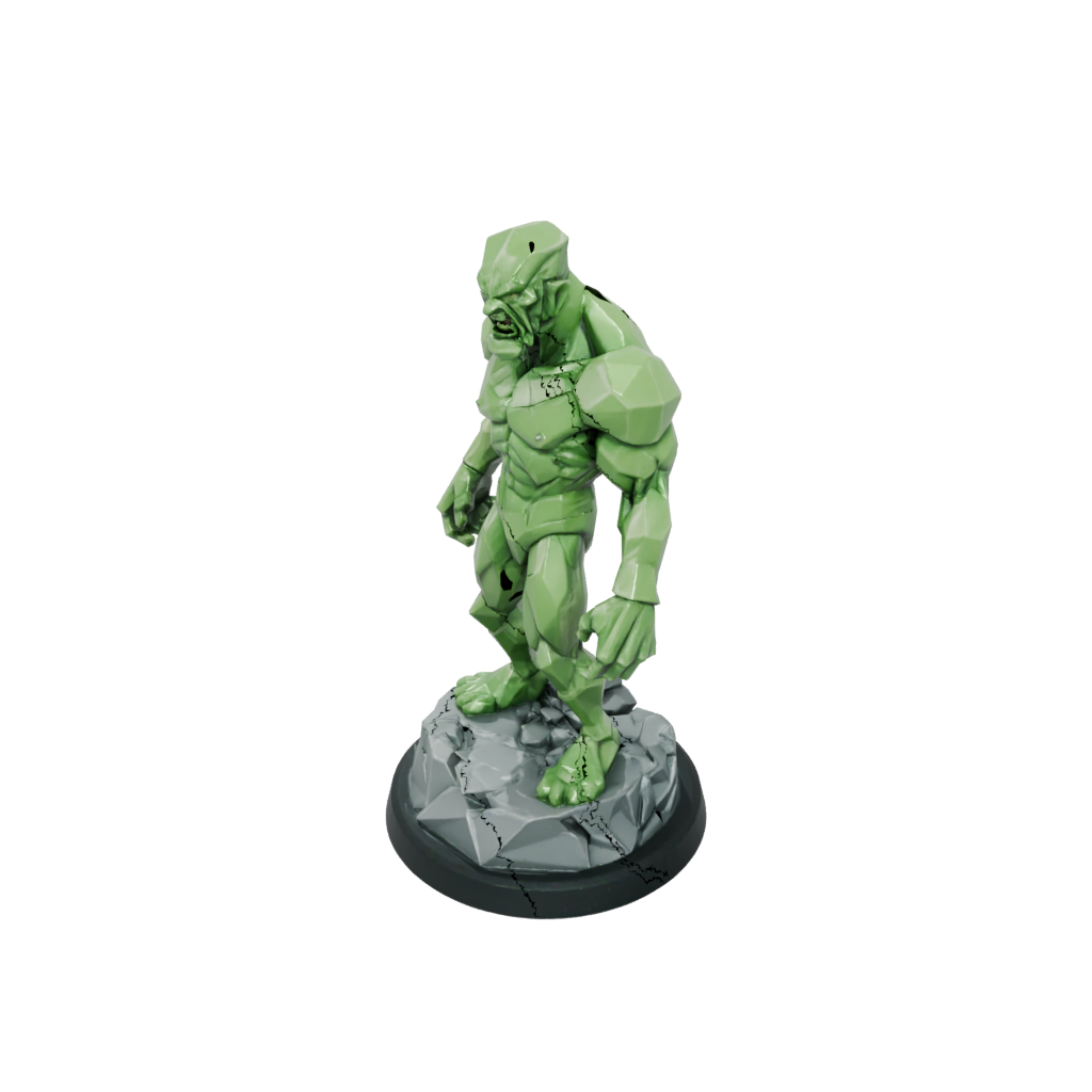 Low-Poly Gelatinous Cube Ooze