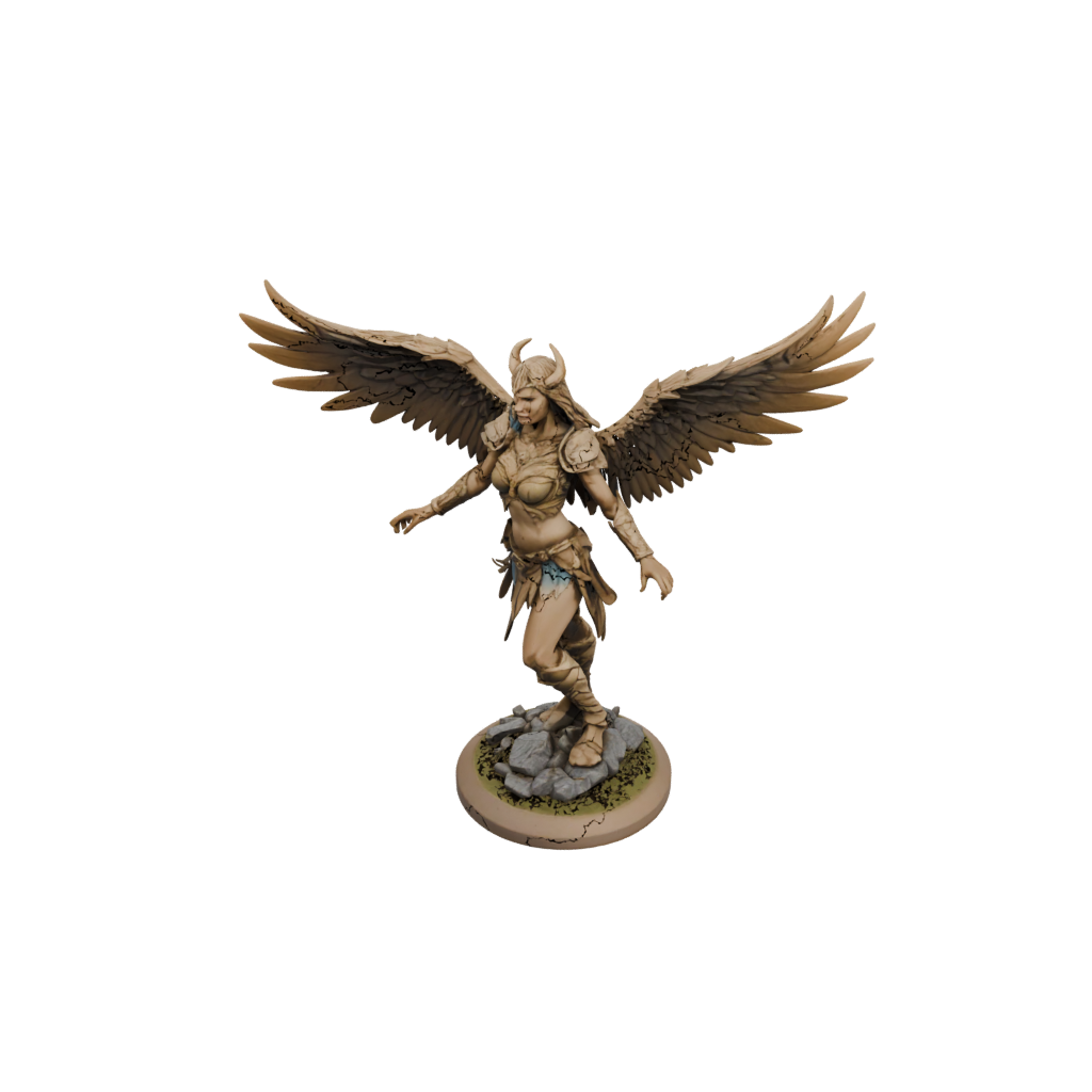 Low-Poly Harpy Raider