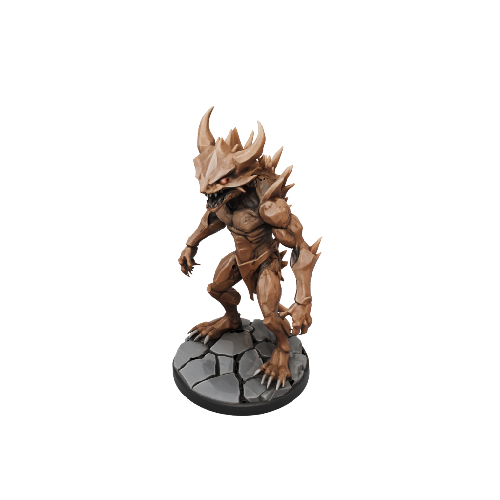 Low-Poly Rust Monster Critter