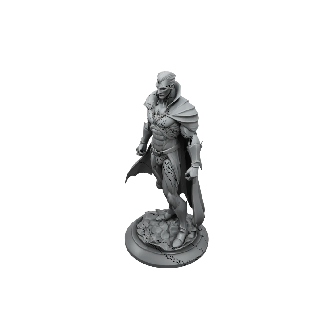 Low-Poly Vampire Lord