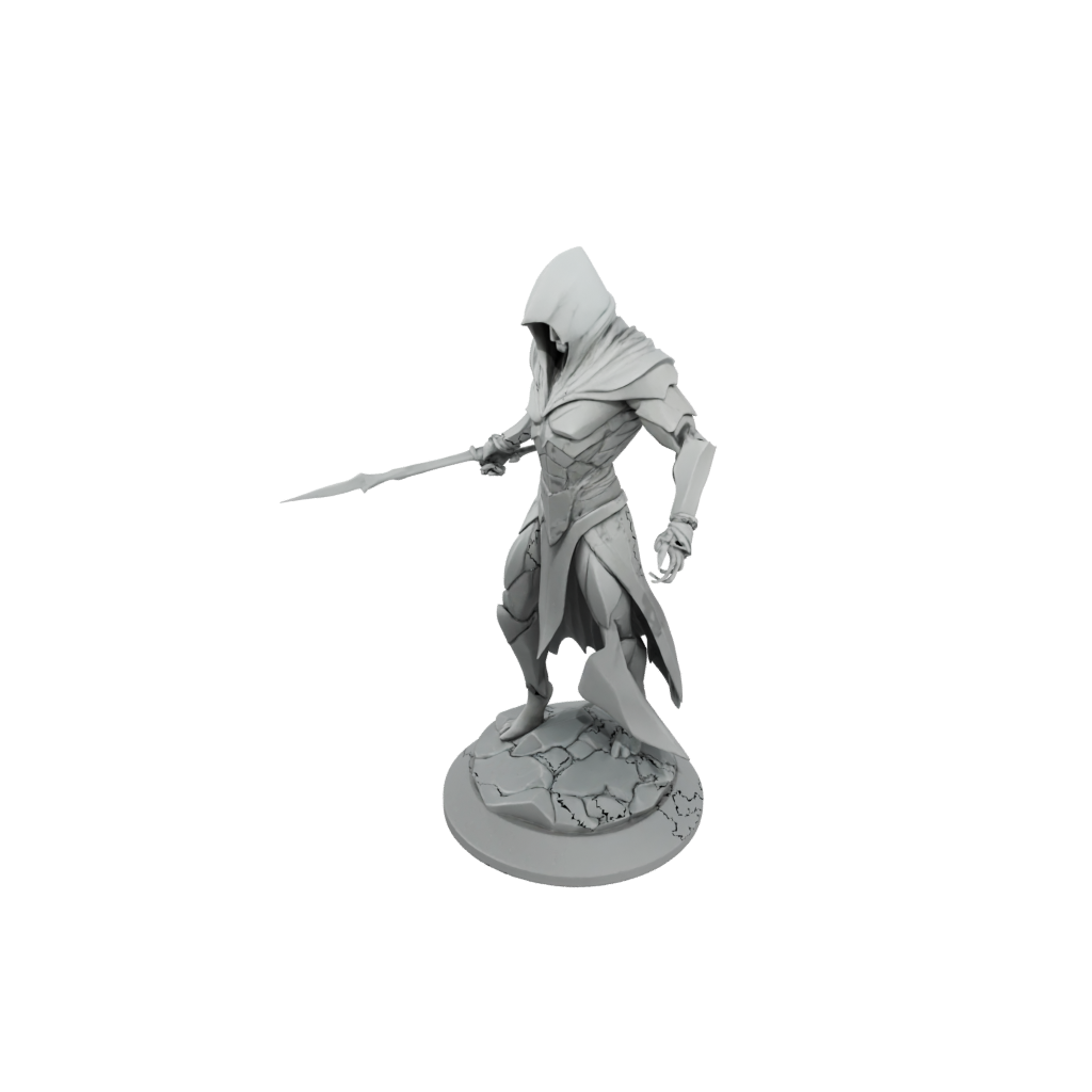 Low-Poly Wraith Specter