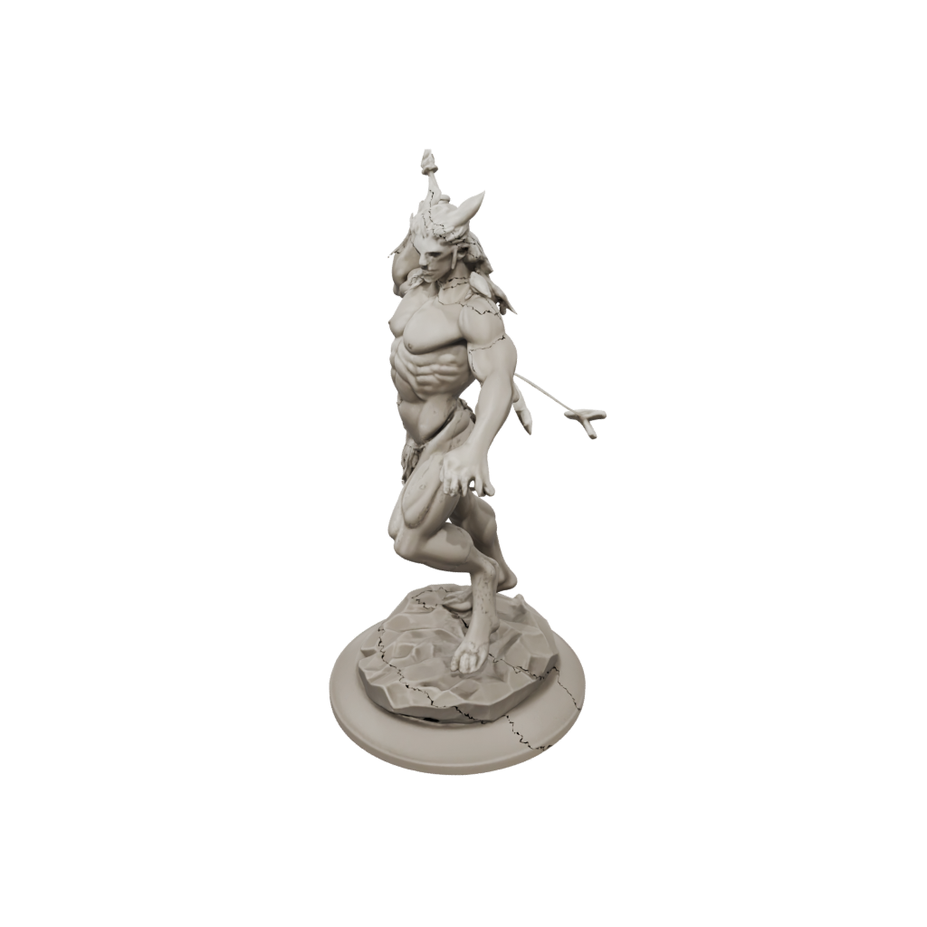 Low-Poly Centaur Lancer