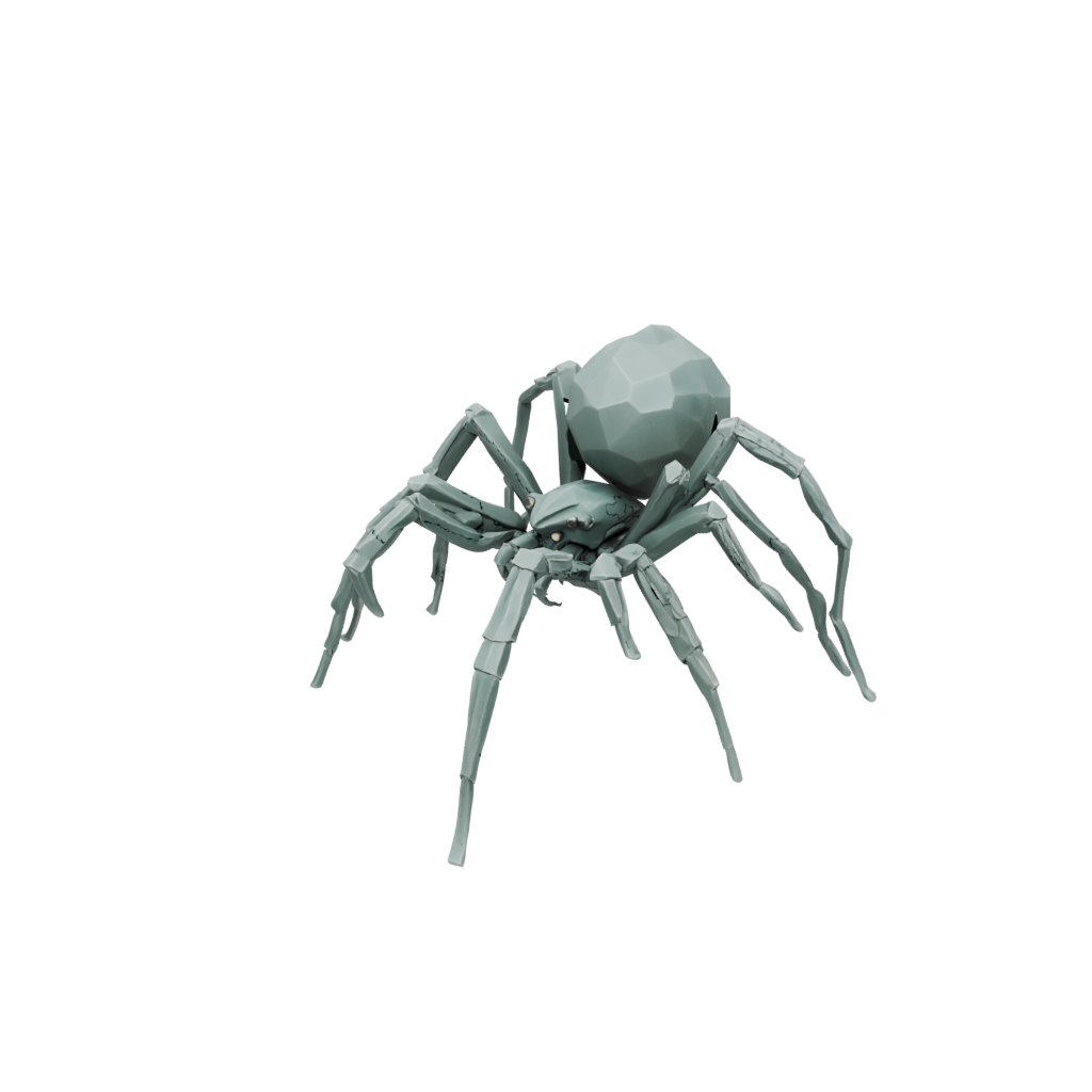 Low-Poly Giant Spider