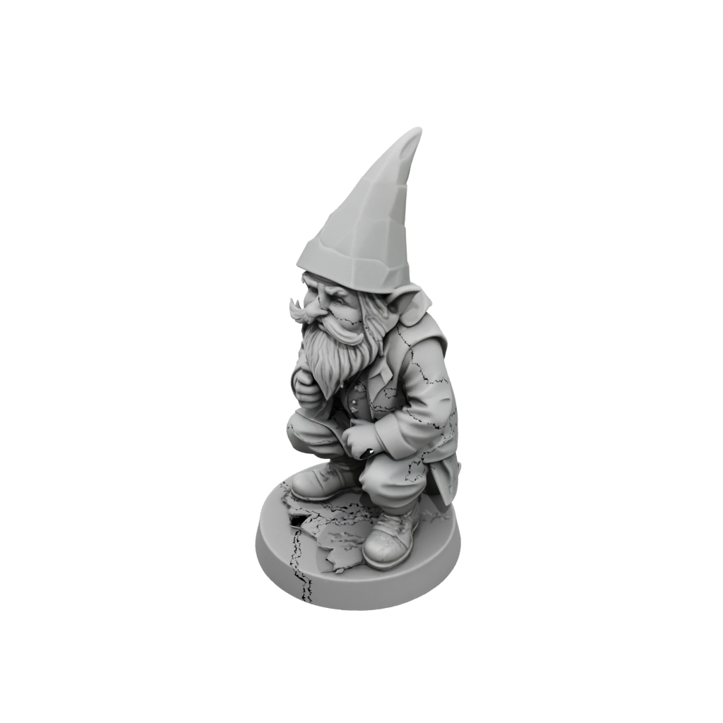 Low-Poly Gnome Tinkerer