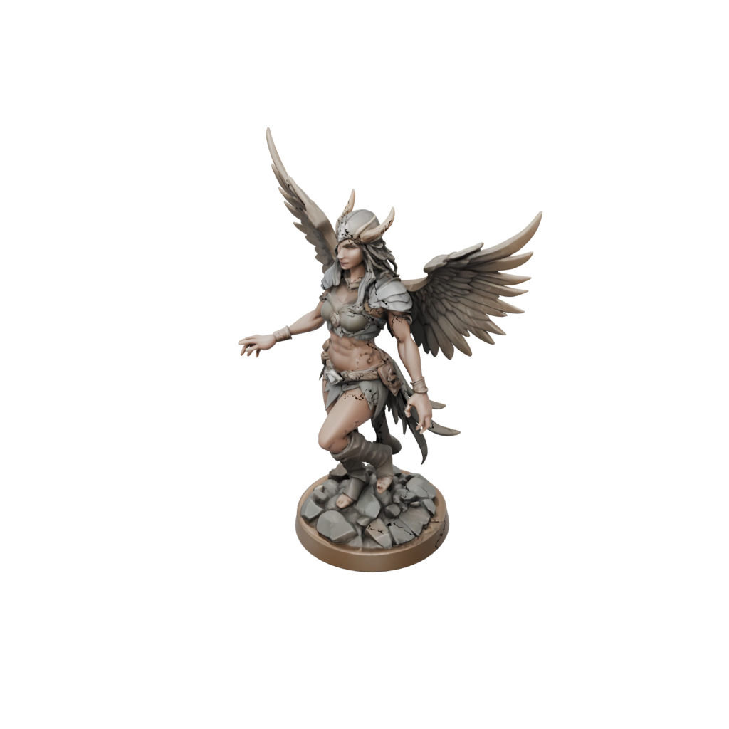 Low-Poly Harpy Raider