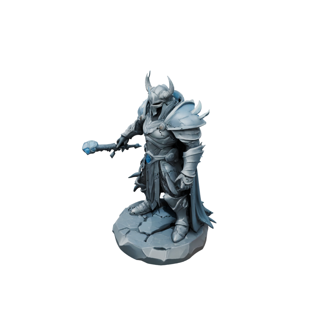 Low-Poly Lich King