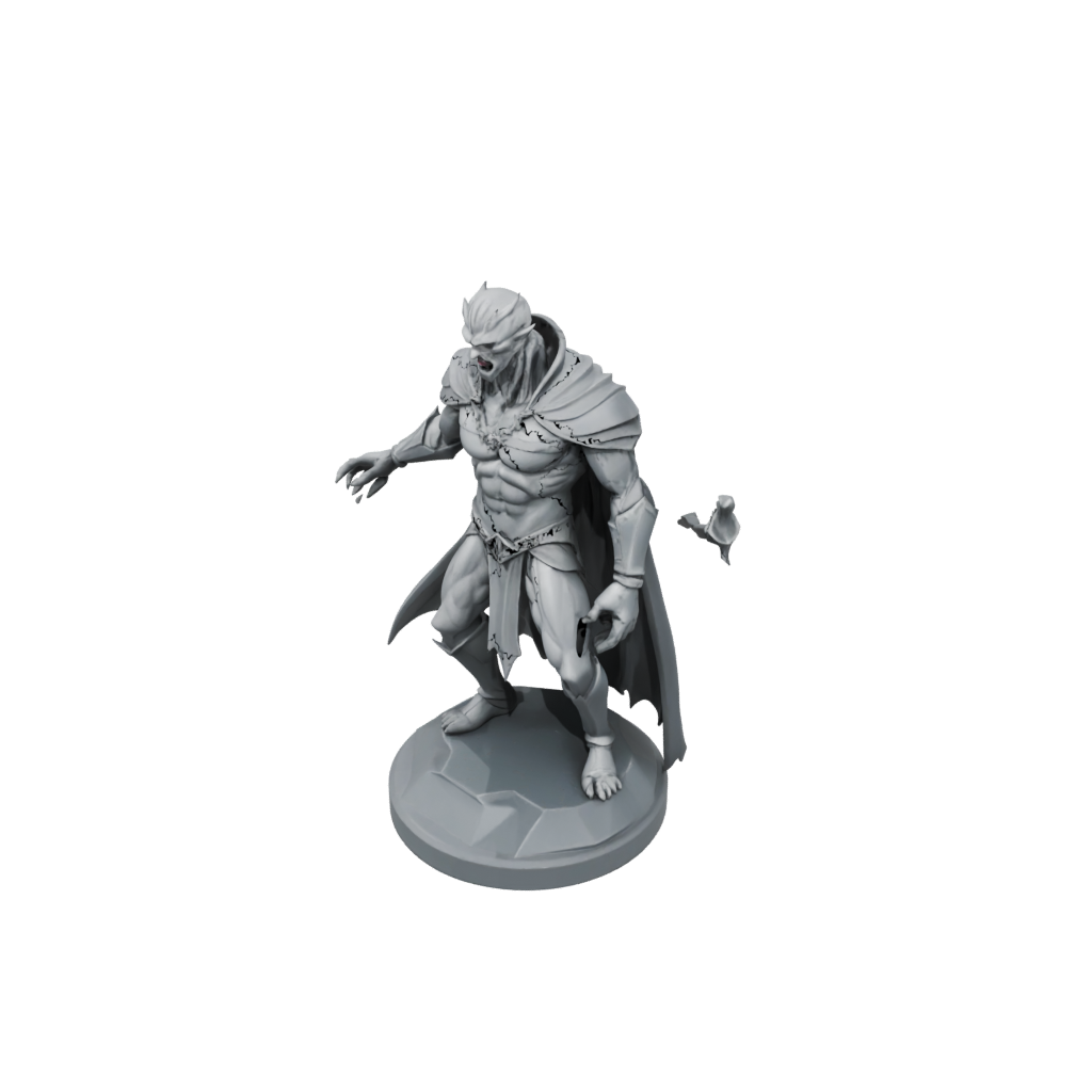 Low-Poly Vampire Lord