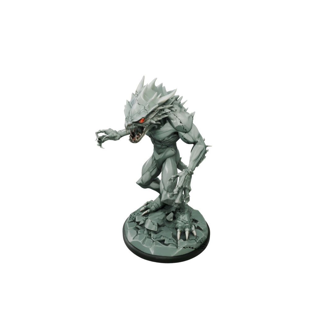 Low-Poly Beholder-Style Floating Eye Tyrant