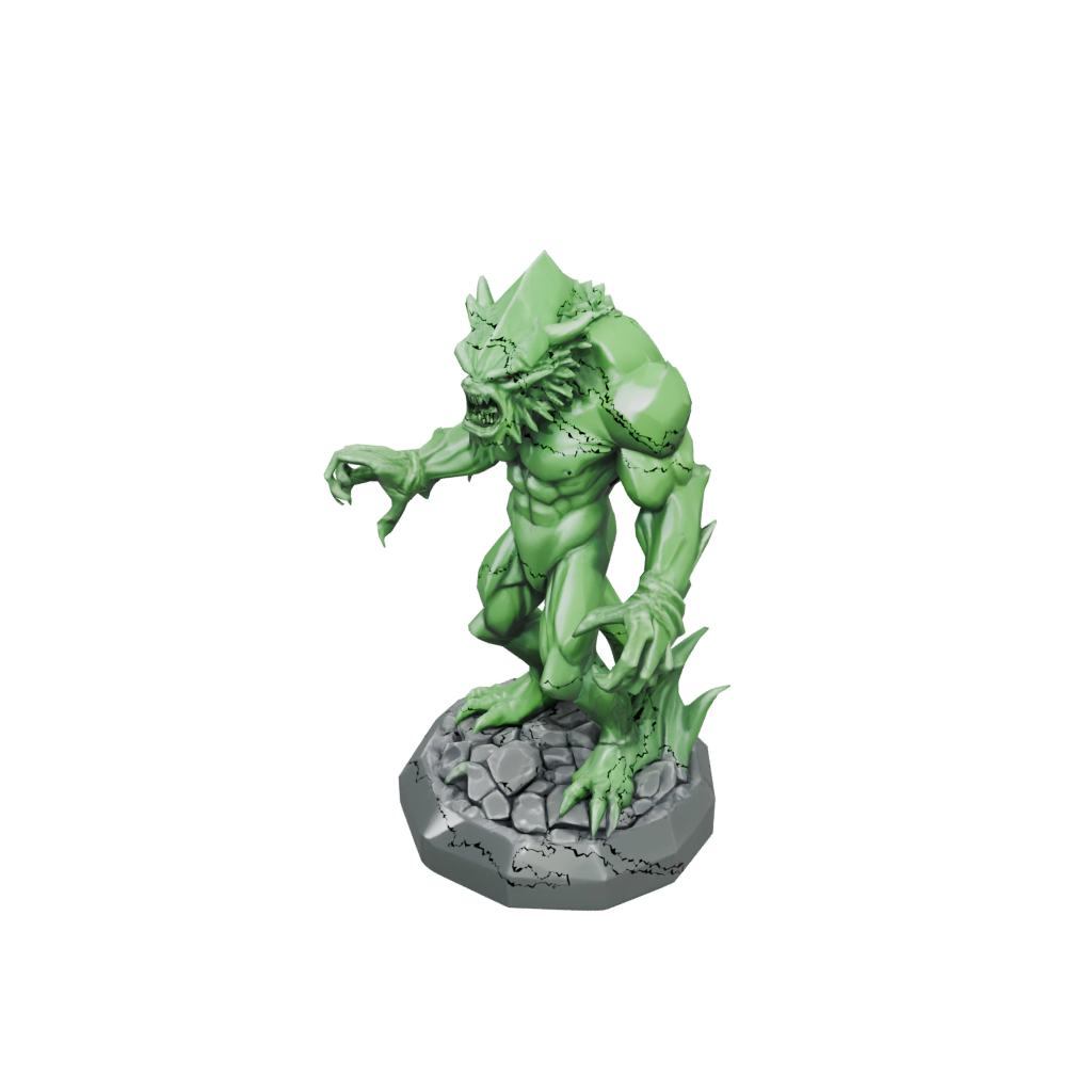 Low-Poly Gelatinous Cube Ooze
