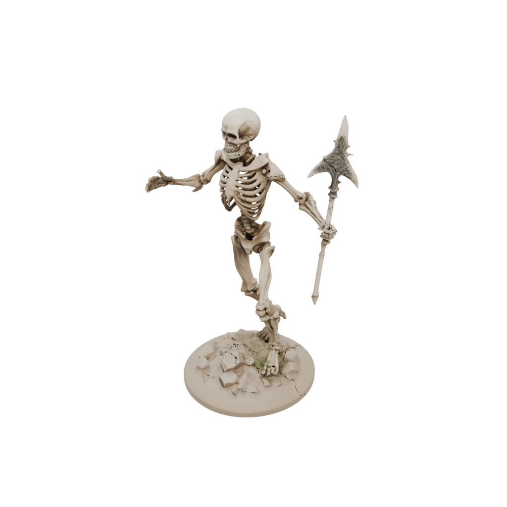 Low-Poly Skeleton Warrior