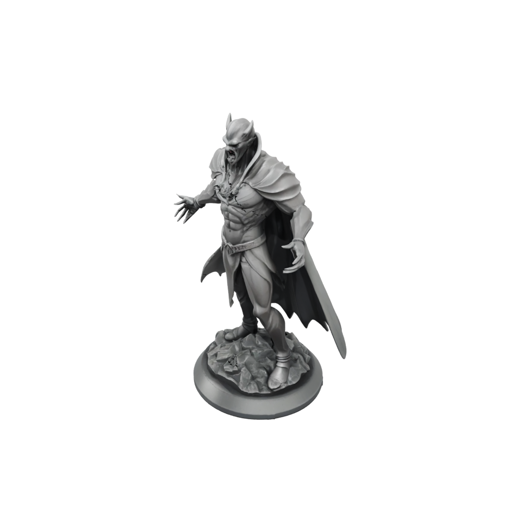 Low-Poly Vampire Lord