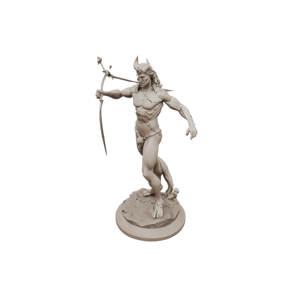 Low-Poly Centaur Lancer