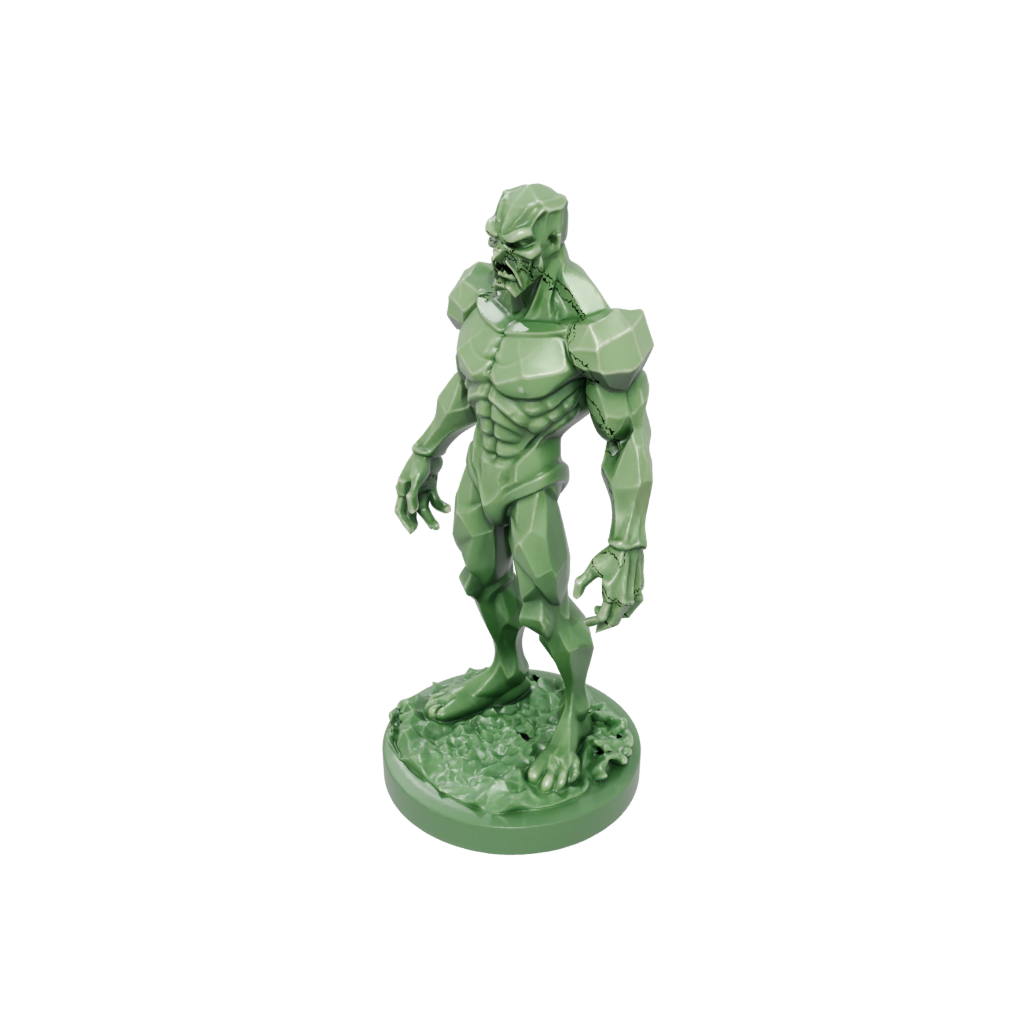 Low-Poly Gelatinous Cube Ooze