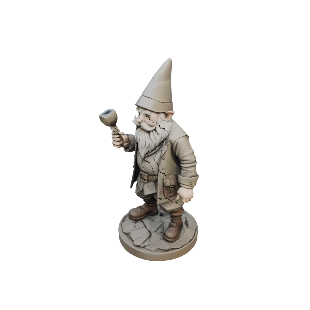 Low-Poly Gnome Tinkerer