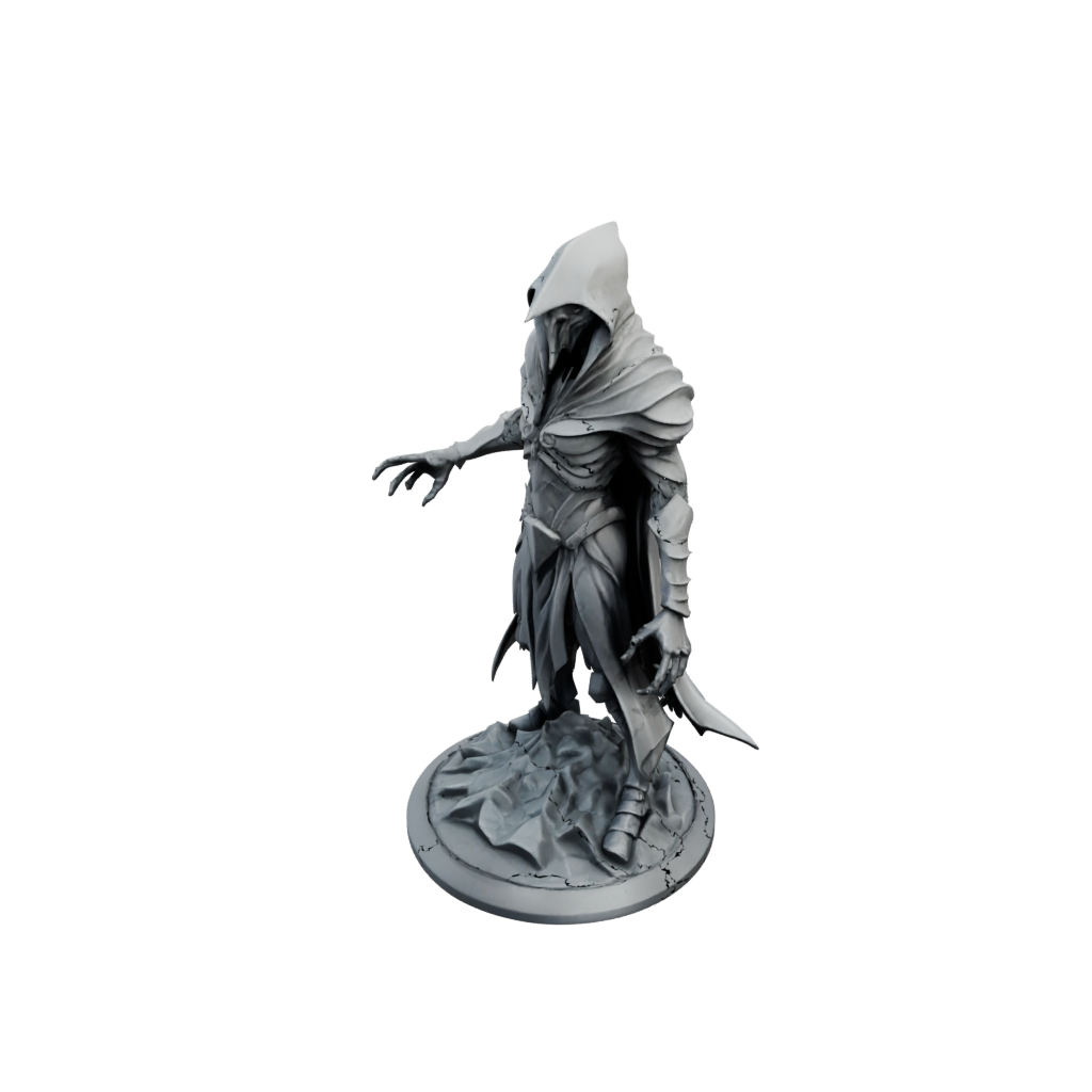 Low-Poly Mind-Flayer Style Aberration