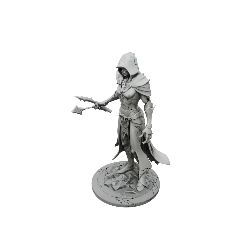 Low-Poly Necromancer Summoner