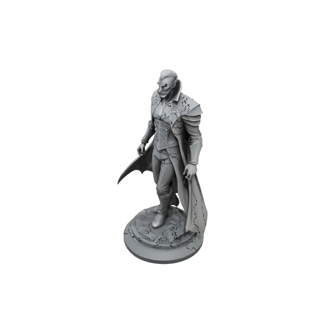 Low-Poly Vampire Lord