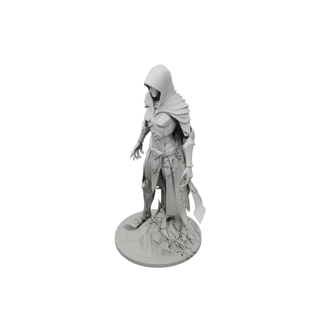 Low-Poly Wraith Specter
