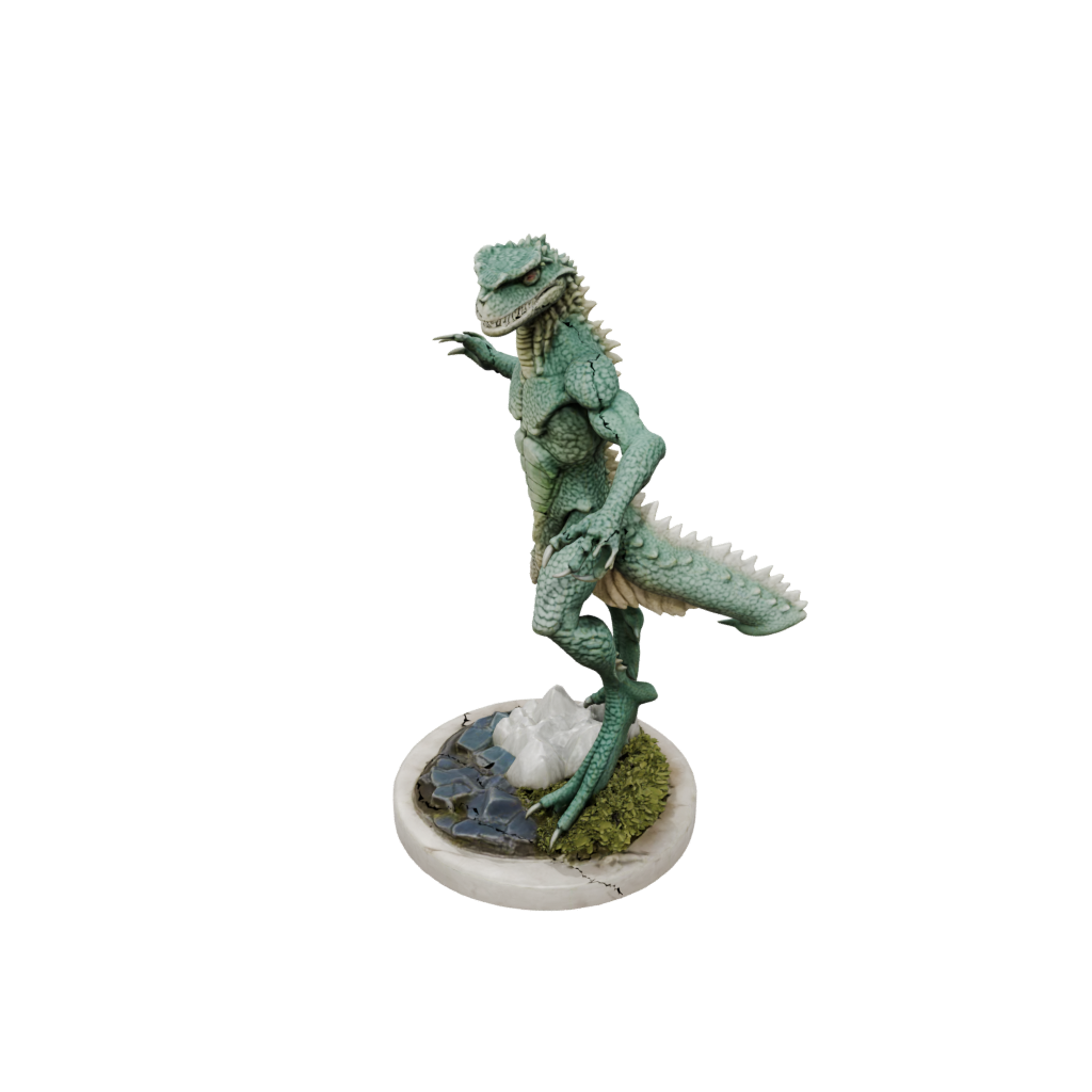 Marble Lizardfolk Hunter