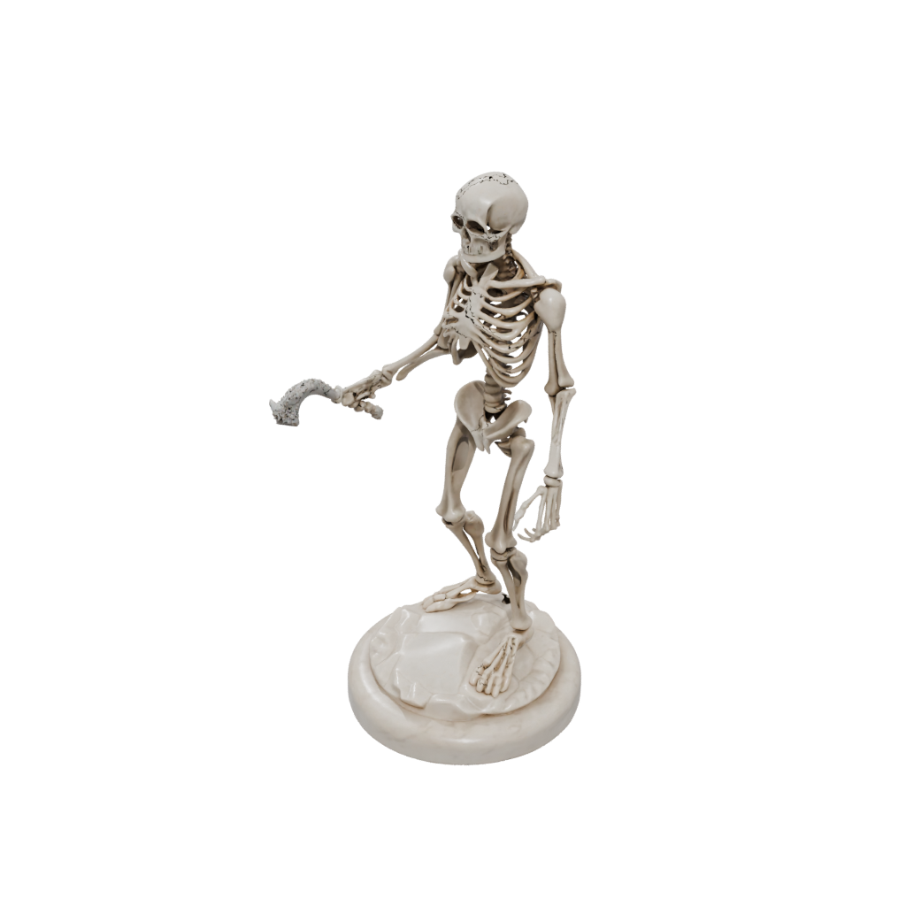 Marble Skeleton Warrior