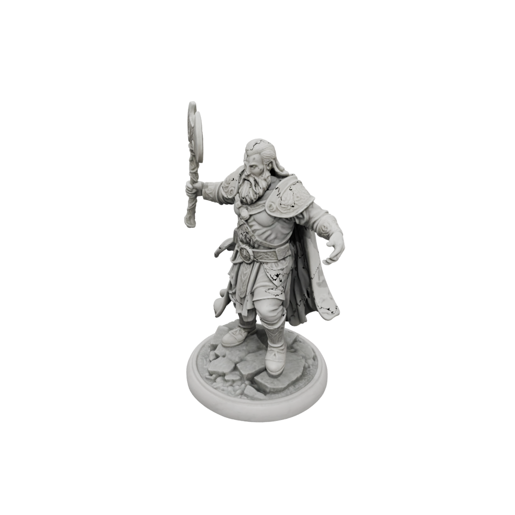 Marble Dwarven Cleric