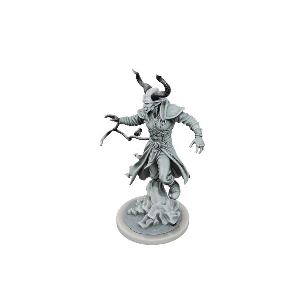 Marble Tiefling Warlock