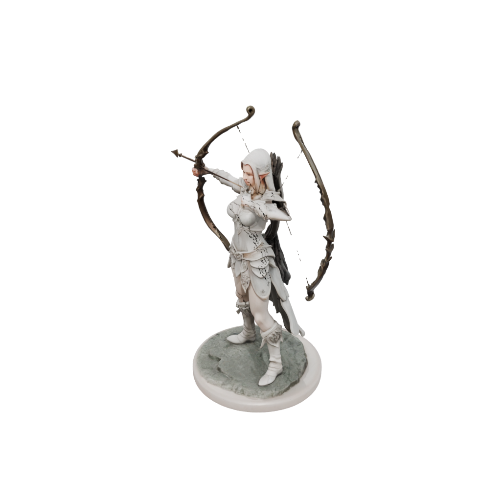 Marble Elven Ranger Archer