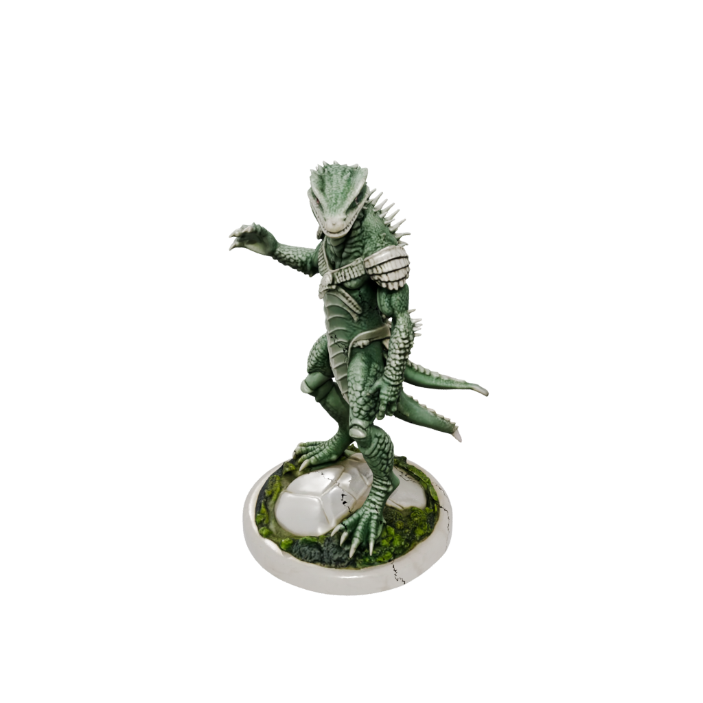 Marble Lizardfolk Hunter
