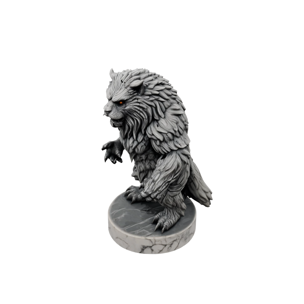 Marble Owlbear Beast