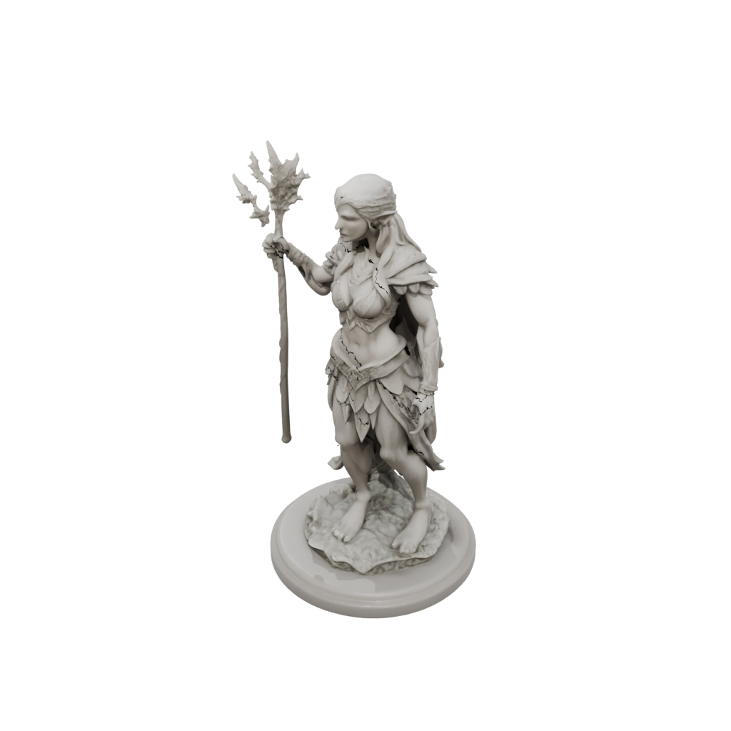 Marble Wood-Elf Druid