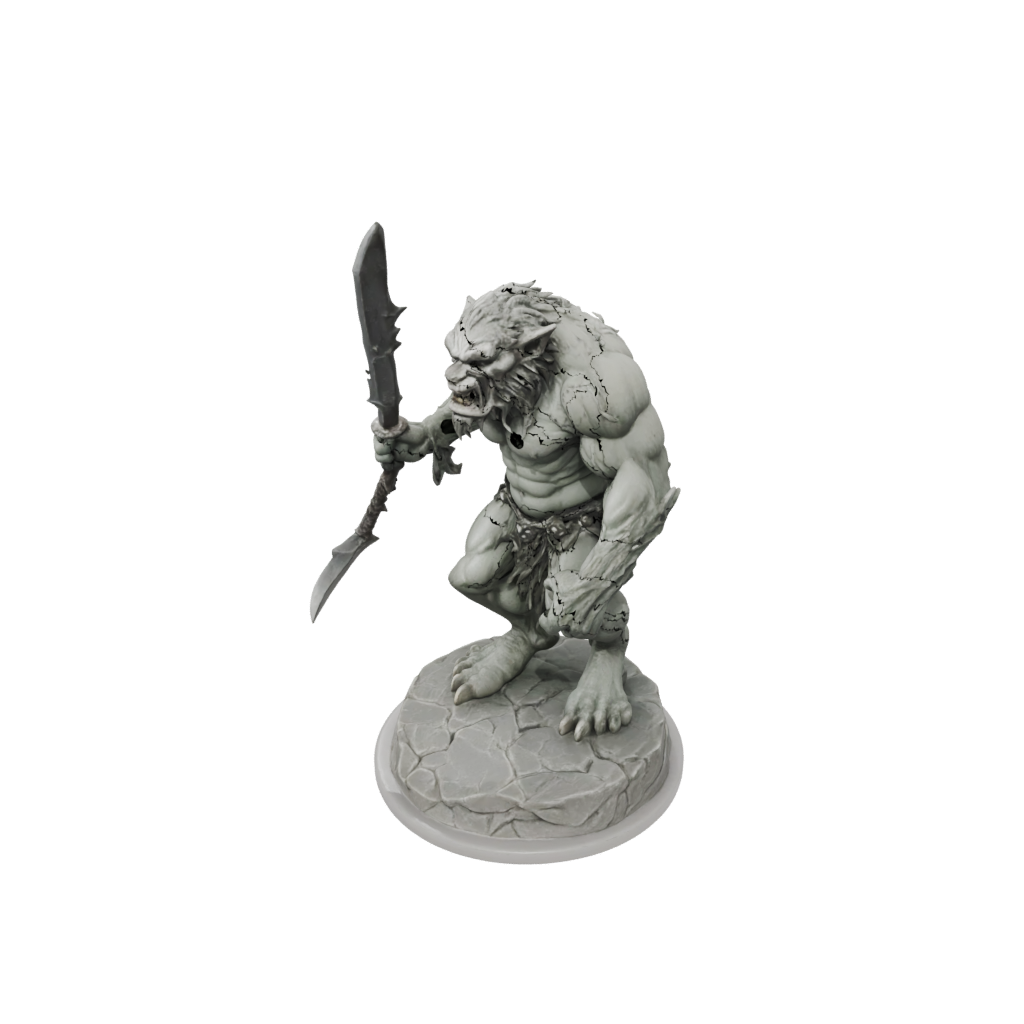 Marble Cave Troll