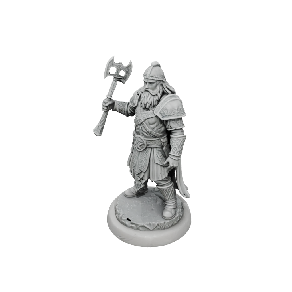 Marble Dwarven Cleric