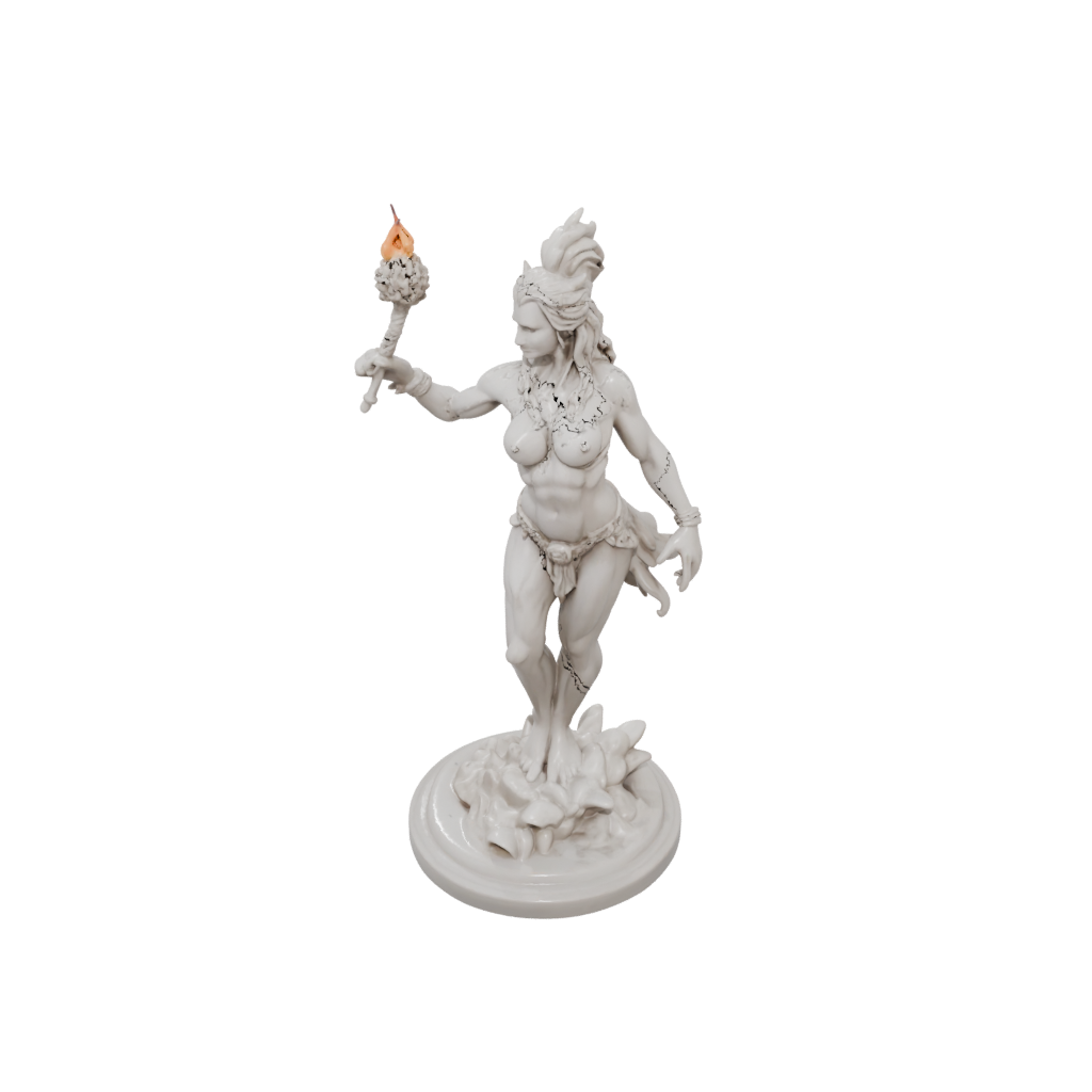 Marble Fire Genie Efreet