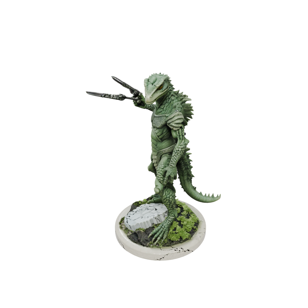 Marble Lizardfolk Hunter