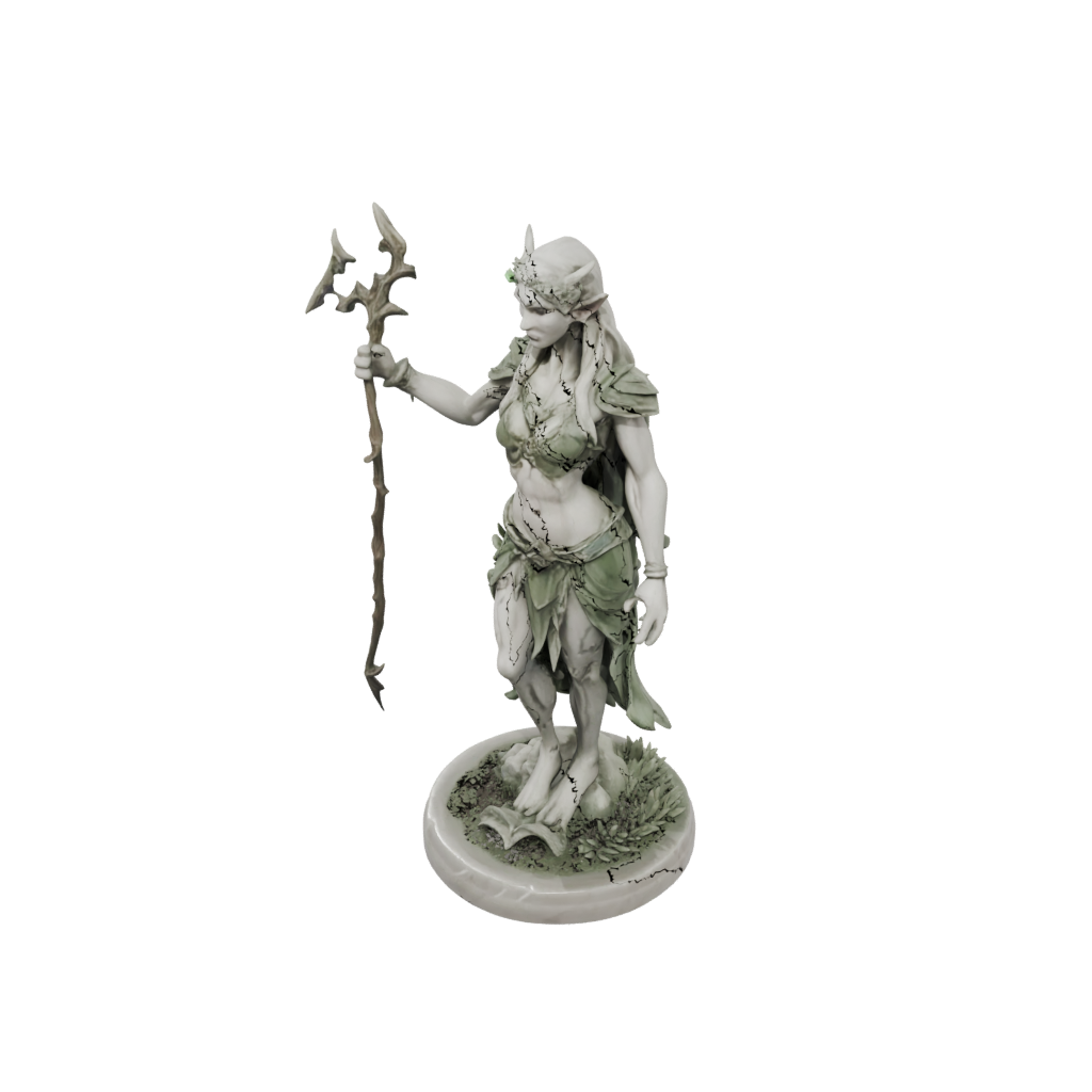 Marble Wood-Elf Druid