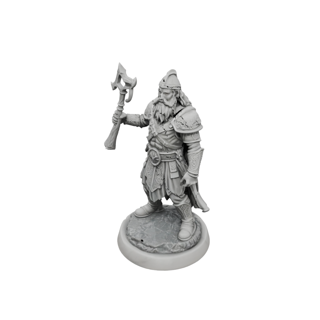 Marble Dwarven Cleric
