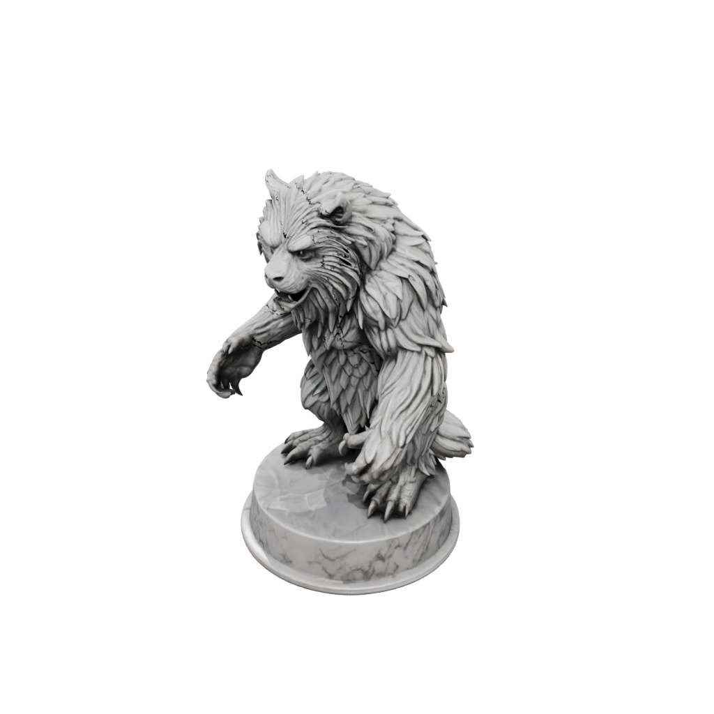Marble Owlbear Beast