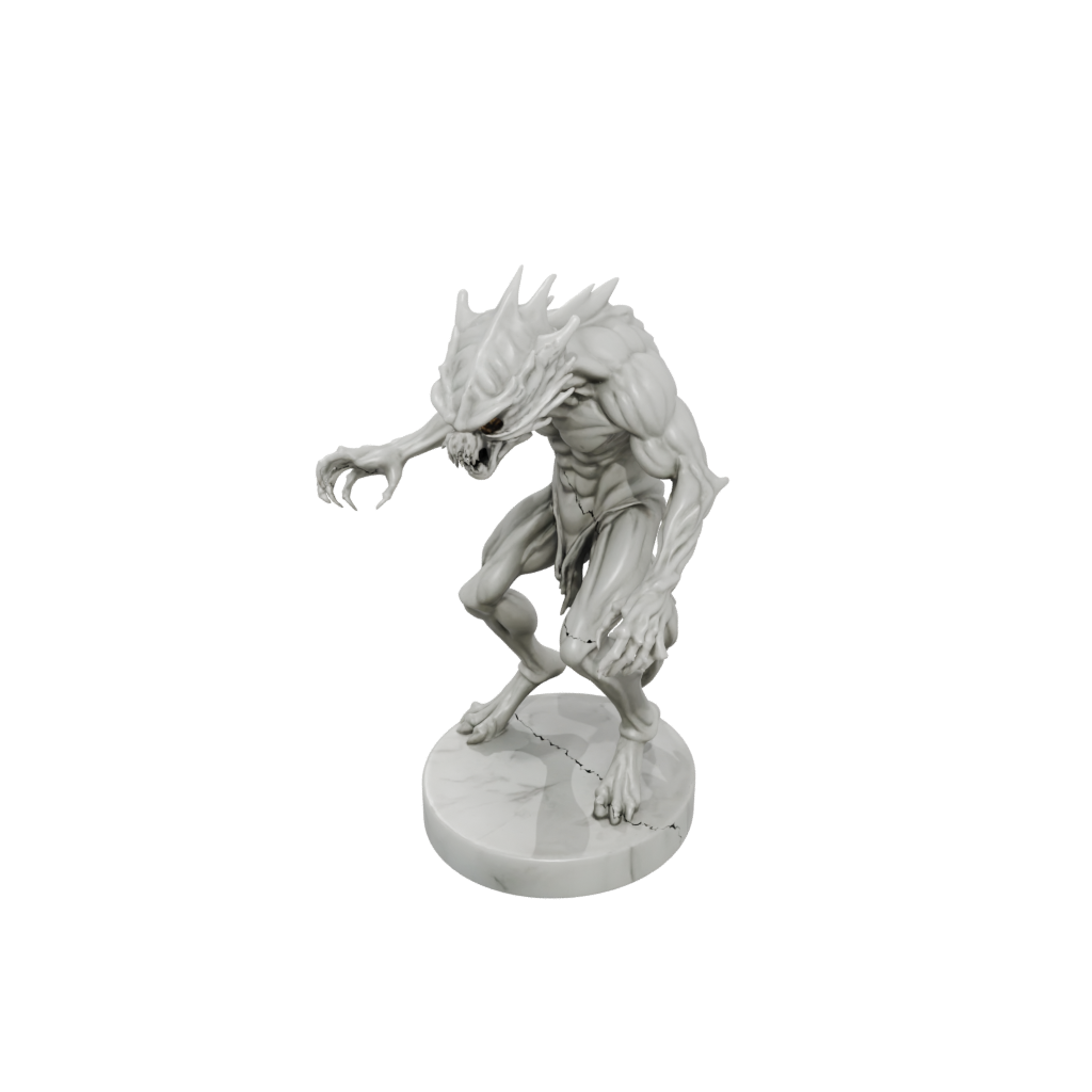 Marble Beholder-Style Floating Eye Tyrant