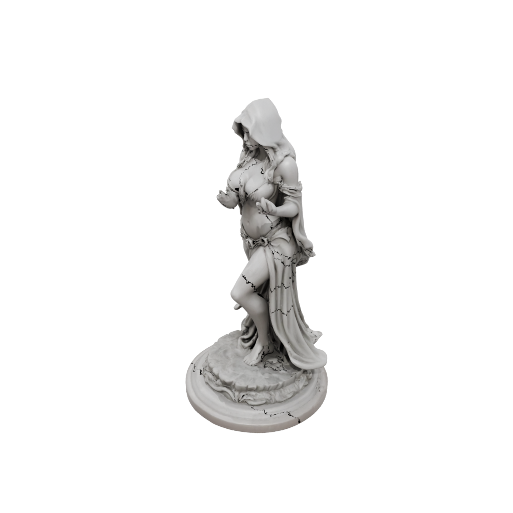 Marble Dark Sorceress