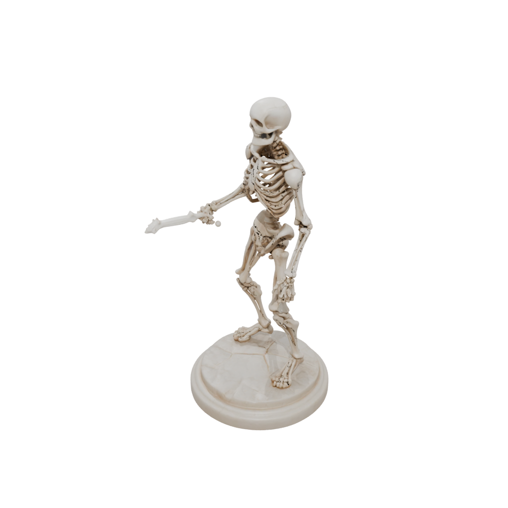 Marble Skeleton Warrior