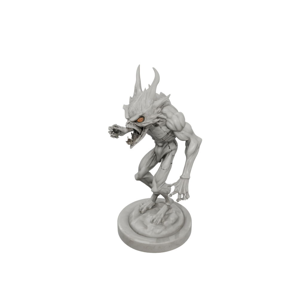 Marble Beholder-Style Floating Eye Tyrant
