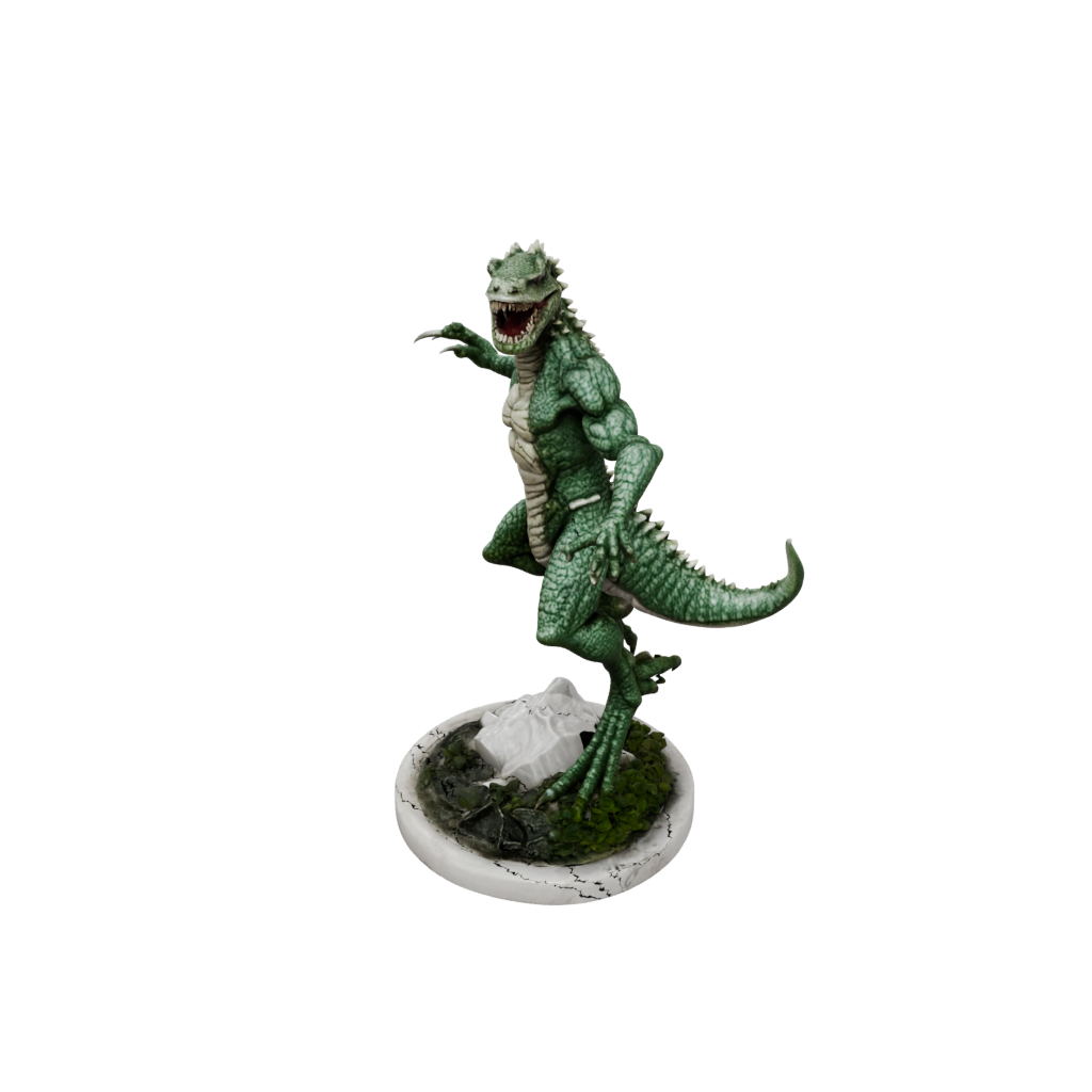 Marble Lizardfolk Hunter