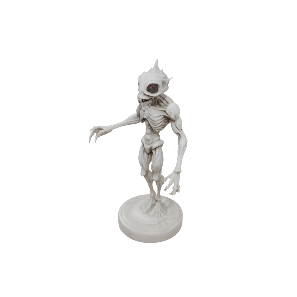Marble Beholder-Style Floating Eye Tyrant