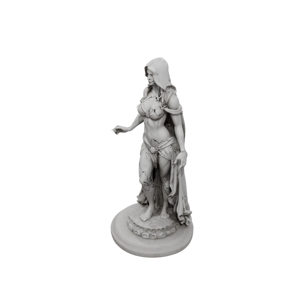 Marble Dark Sorceress