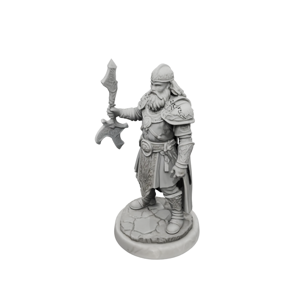 Marble Dwarven Cleric