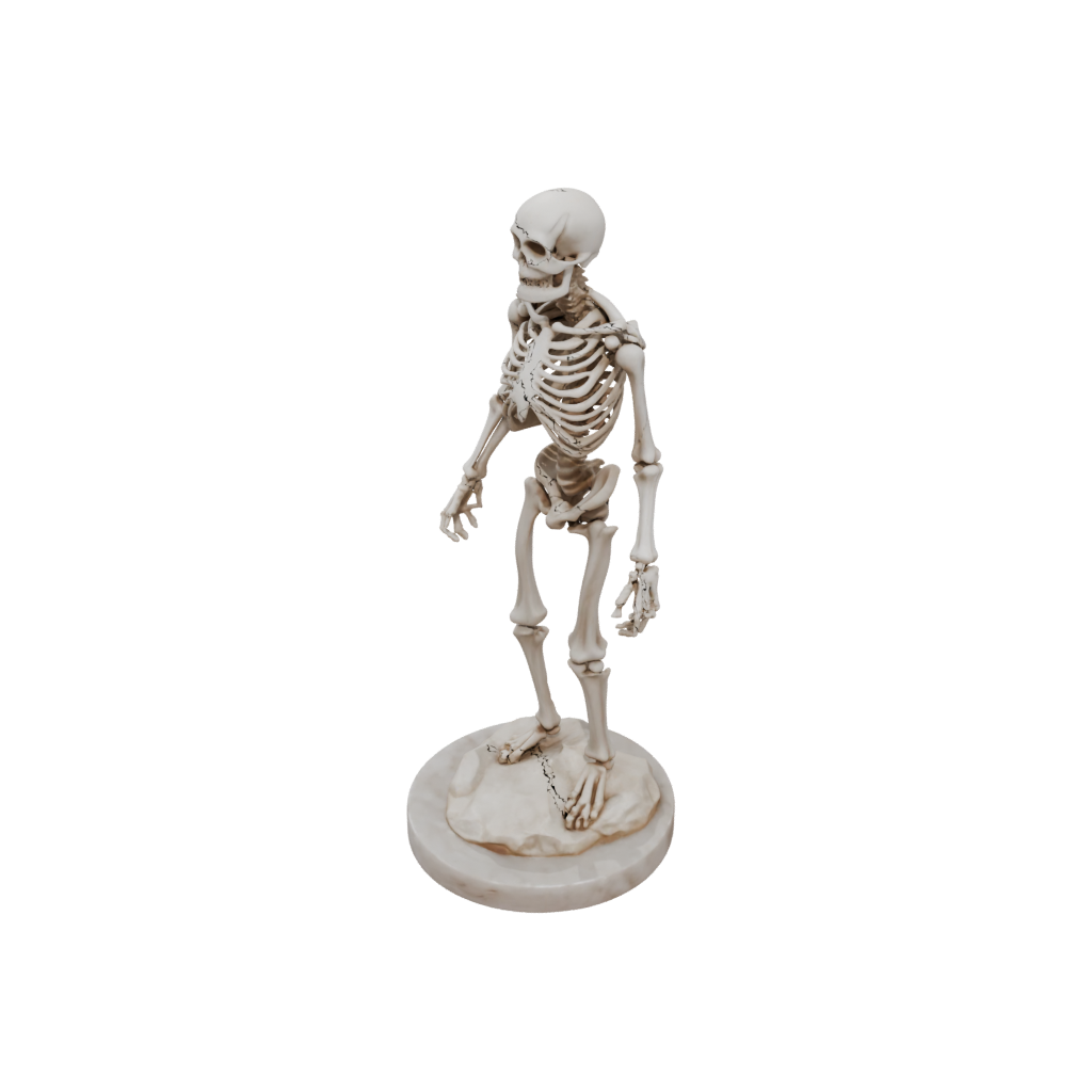 Marble Skeleton Warrior