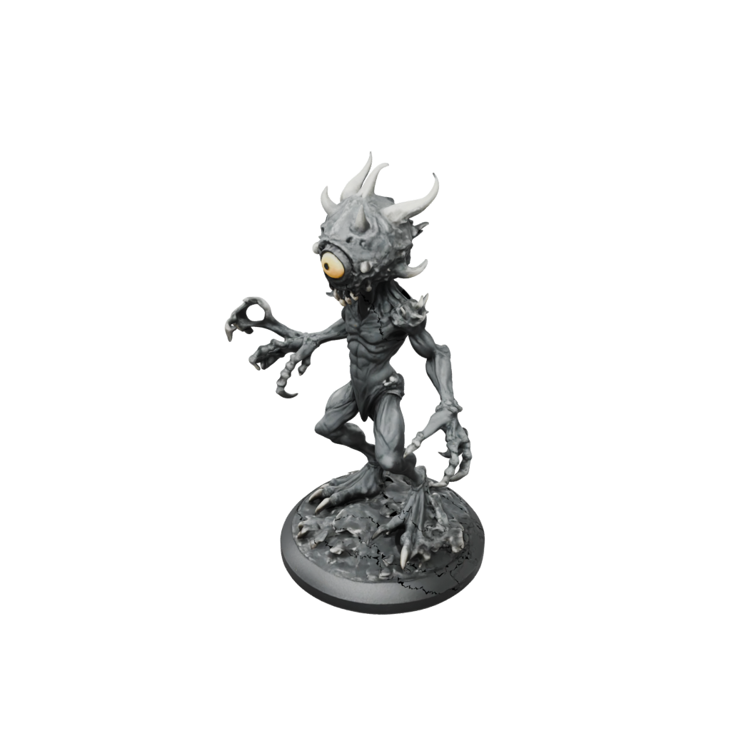 Mini Beholder-Style Floating Eye Tyrant