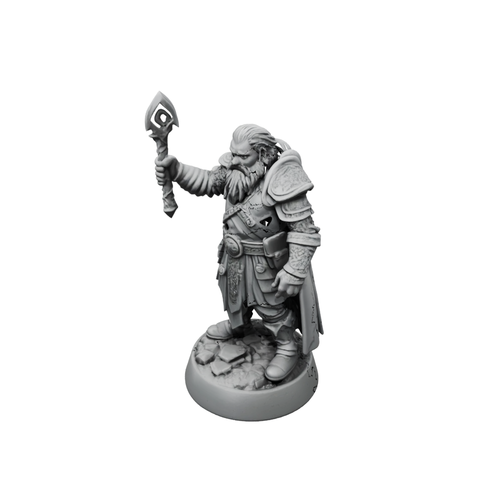 Mini Dwarven Cleric